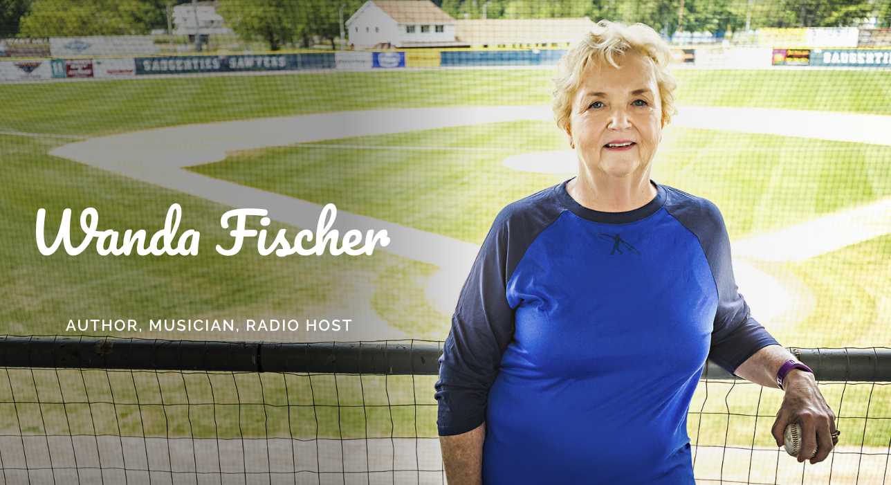 Wanda Fischer baseball write and musician